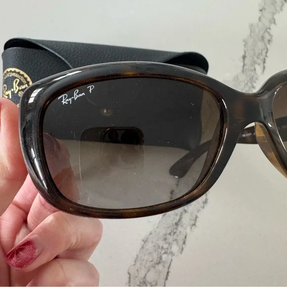 Ray-Ban Jackie Ohh Polarized Light Havana Sunglasses - Picture 3 of 7